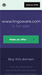 Mobile Screenshot of lingoware.com